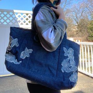 Michael Kors Denim Tote Bag